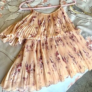 Lauren Conrad Peplum Ruch Tank